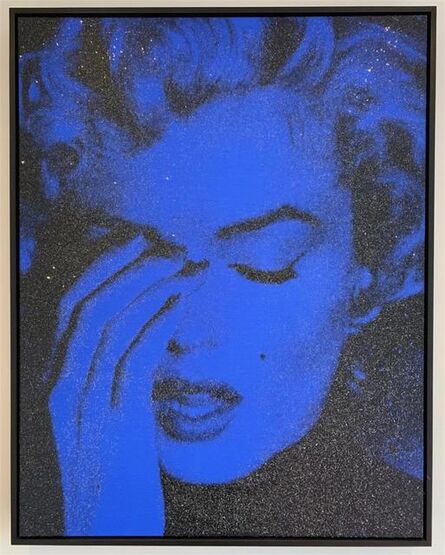 Russell Young, ‘Marilyn Crying, Blue ’, 2013