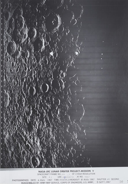 NASA, ‘Spacecraft Frame No. 016’, 1967