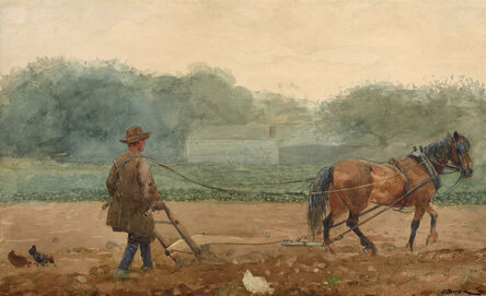 Winslow Homer, ‘The Plowman’, 1878