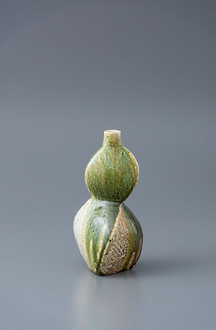 Ken Matsuzaki, ‘Vase, yohen oribe glaze’, 2018