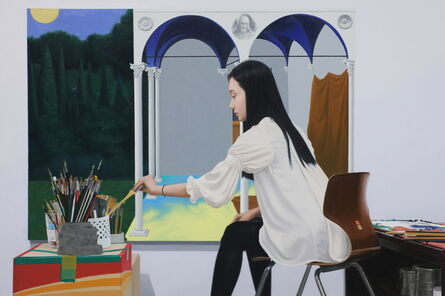 Sung Kook Kim, ‘Painting a White Painting’, 2012