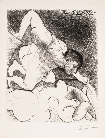 Pablo Picasso, ‘Man Unveiling a Woman’, 1931