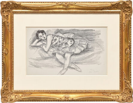 Henri Matisse, ‘Danseuse au divan pilée en deux (Dancer on a Folded Divan), from Dix danseuses (Ten Dancers) (D. 489)’, 1925-1926