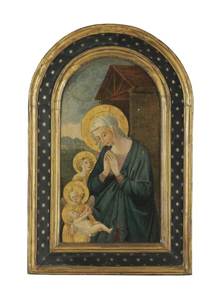 Pseudo-Pier Francesco Fiorentino, ‘The Madonna and Child with Saint John the Baptist and an angel’