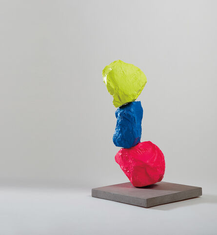 Ugo Rondinone, ‘Pink, Blue, Yellow Mountain’, 2015