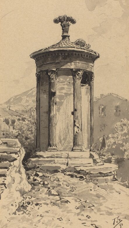 Themistocles von Eckenbrecher, ‘Monument of Lysicrates’, 1890