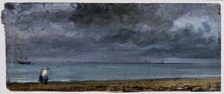 John Constable, ‘Brighton Beach’, 1824