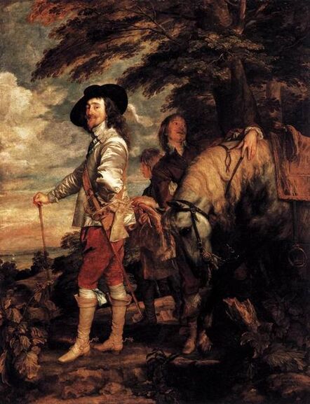 Anthony van Dyck, ‘Charles I at the Hunt’, 1635