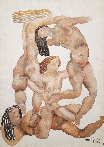 Chaim Gross, ‘Nudes’, 1924