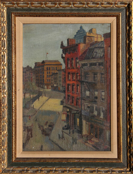 Raphael Soyer, ‘City Street’, ca. 1930