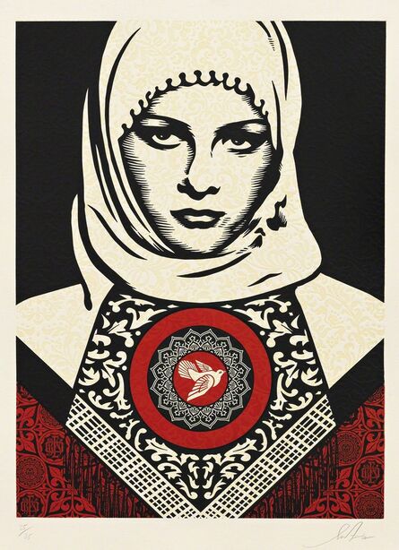 Shepard Fairey, ‘Arab Woman’, 2012