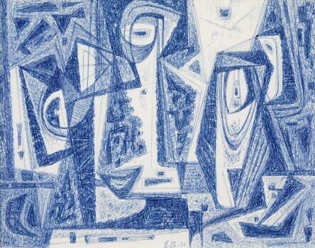 Emil Bisttram, ‘Abstraction’, 1956