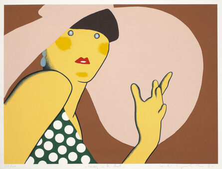 Kiki Kogelnik, ‘“Lady with Hat”’, 1980