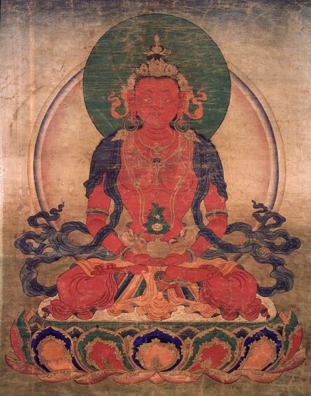 ‘The Buddha of Immeasurable Life Amitayus Buddha’, 19th century