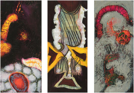 William Scharf, ‘Planted Heart, Negligee of Snow, An Amulet for a da Vinci (From left to right)’, 2005, 2004, 2002, 6 (From left to right)