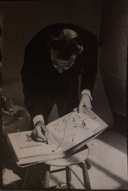 Peter Beard, ‘Salvador Dalì signing book’, 1963-1964