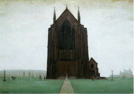 Laurence Stephen Lowry, ‘St Augustine's Church, Pendlebury’, 1924