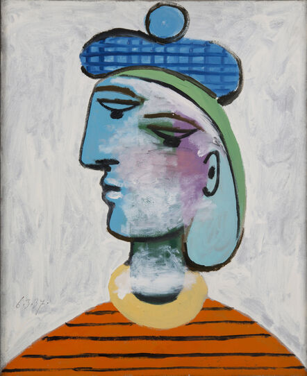 Pablo Picasso, ‘Marie-Thérèse au béret bleu’, 1937