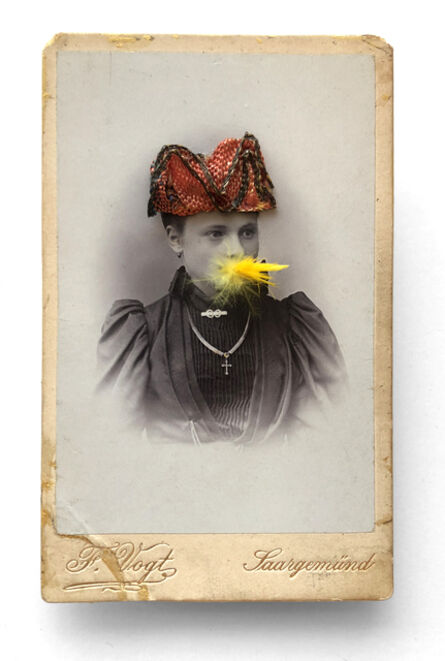 Gary Brotmeyer, ‘Woman Eating a Canary Nº4 (red hat)’, 2000-2002