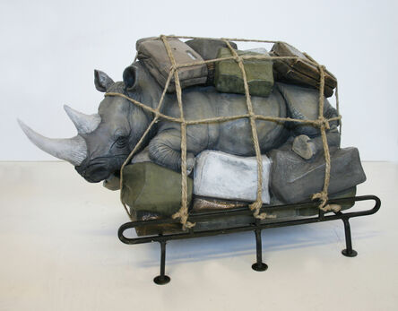 Stefano Bombardieri, ‘Bagaglio Rinoceronte (Medium)’, 2012