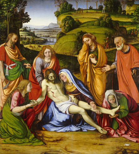 Andrea Solario, ‘Lamentation’, ca. 1505-1507