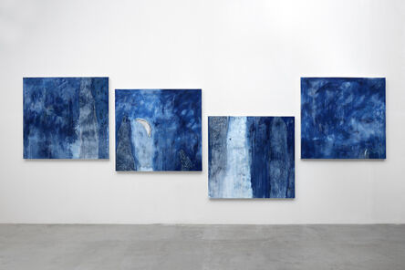 Pier Paolo Calzolari, ‘Grande blu / Great blue’, 2019