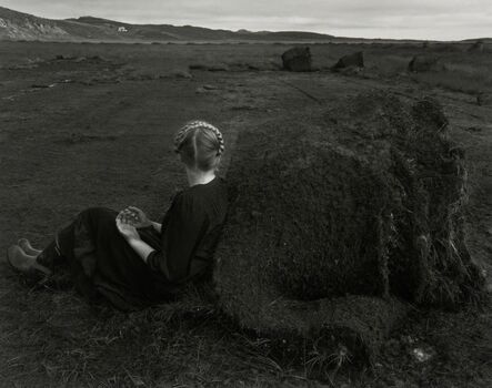 Agnieszka Sosnowska, ‘Steinunn with Turf Rolls, Kleppjárnsstaðir, Iceland’, 2015