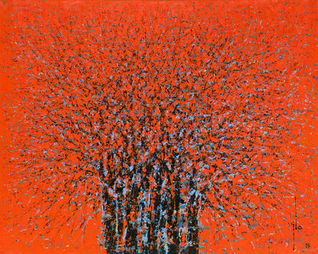 Ablade Glover, ‘Red Forest II’, 2019