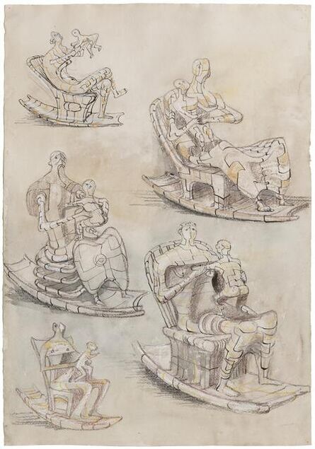 Henry Moore, ‘Rocking Chairs’, 1948
