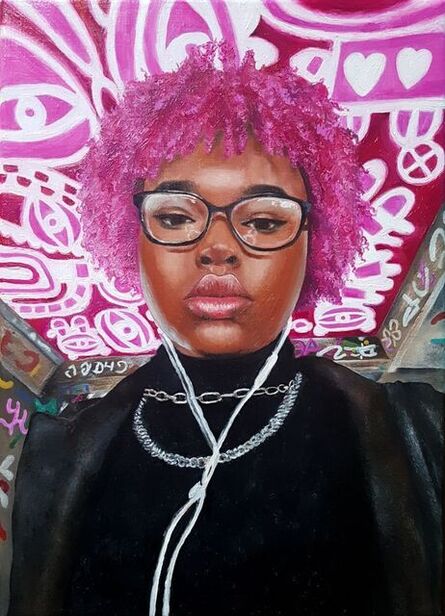 Natasha Aidomon, ‘Pink self’, ca. 2021
