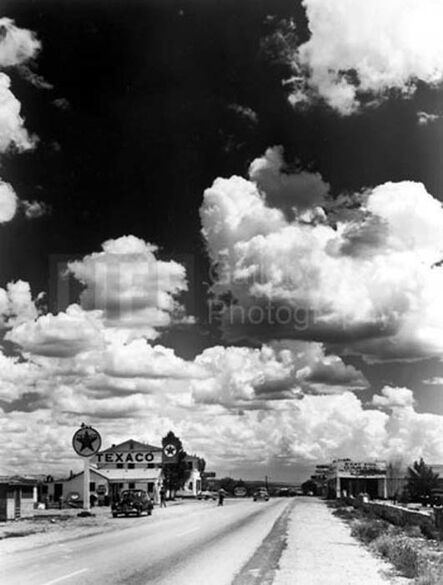 Andreas Feininger, ‘Texaco Station on Route 66’, 1947