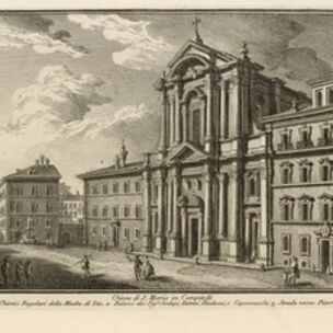 Giuseppe Vasi, ‘Chiesa di S. Maria in Campitelli’, 1747