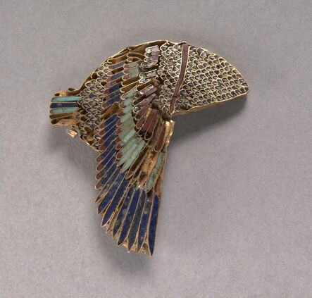 Egypt, Ptolemaic Dynasty, ‘Vulture Headdress Inlay’, 100-1 BC