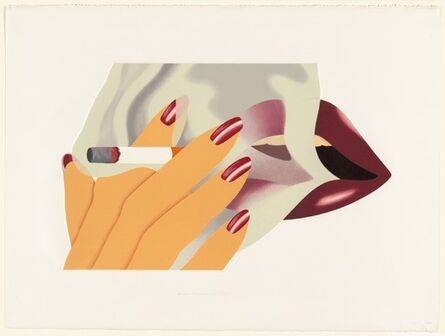 Tom Wesselmann, ‘The Smoker’, 1976