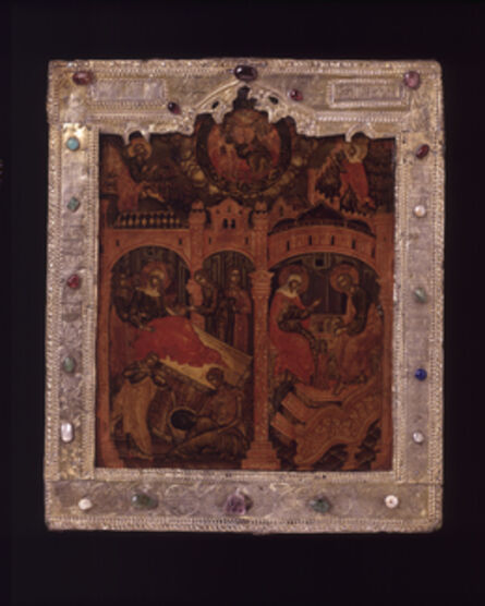 ‘Icon with Scenes from the Life of the Mother of God’, 17th Century