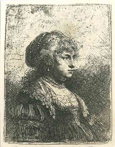 Rembrandt van Rijn, ‘Saskia with the Pearl’, Late 19th Century