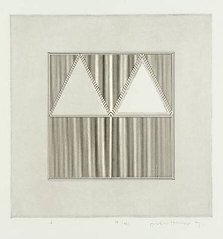 Gordon House, ‘Triangles within a Square’, 1971