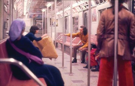 Hélio Oiticica, ‘Parangolé Cape 30 in the New York City Subway’, 1972