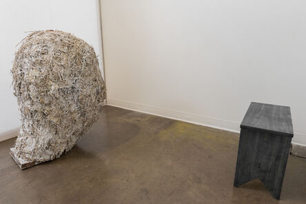 James Sullivan, ‘Untitled (Head and Bench)’, 2020