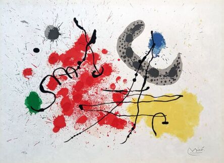 Joan Miró, ‘Le Lezard aux Plumes d'Or’, 1969