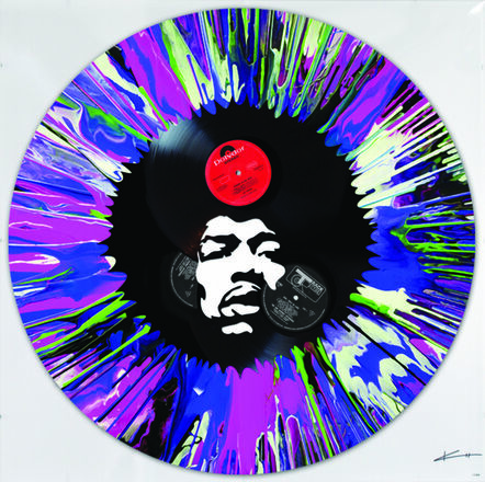 Keith Haynes, ‘Jimi in a spin’, 2017