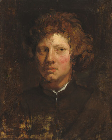 Anthony van Dyck, ‘Head of a Young Man’, ca. 1617/1618