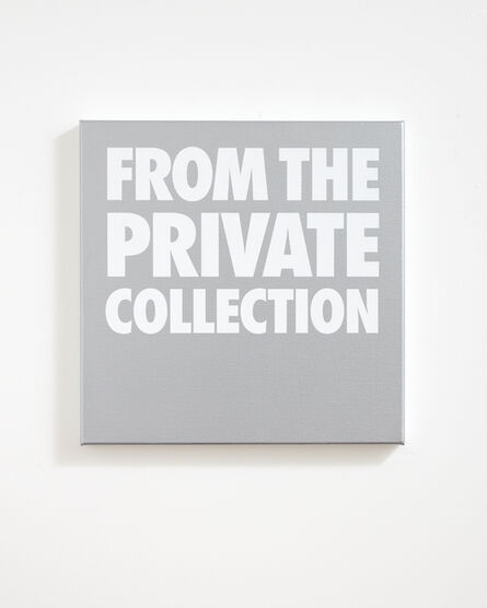 Billy Apple, ‘From The Private Collection’, 2018