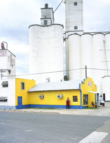 Peter Brown, ‘North Texas: Grain elevators, Pastor Lopez, Michoacana restaurant’, 2010