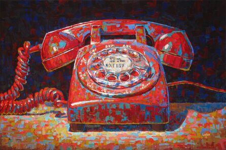 Raymond Logan, ‘Rotary Phone Red’, 2016