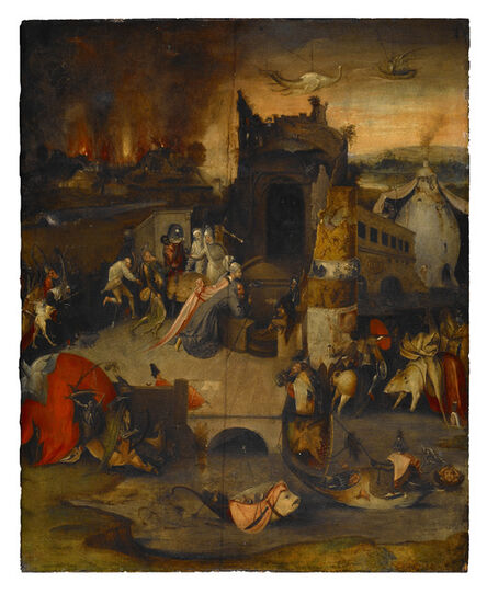 Hieronymus Bosch, ‘Temptation of St. Anthony’, 1575-1600