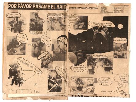 Batato Barea, ‘Por favor pasame el Raid. (First Argentine photo-comic).’, 1987