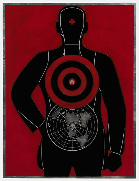 Shepard Fairey, ‘Global Target (Plate)’, 2012