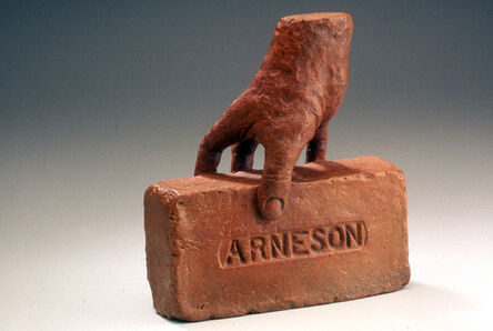 Robert Arneson, ‘Hand Brick’, 1991