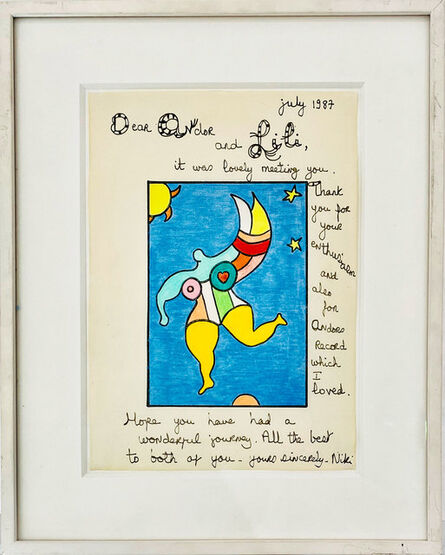Niki de Saint Phalle, ‘Nan Dans Le Ciel’, 1987